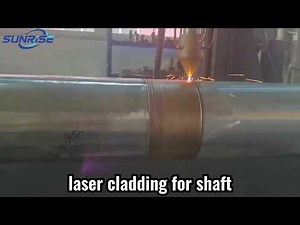 laser cladding for shaft