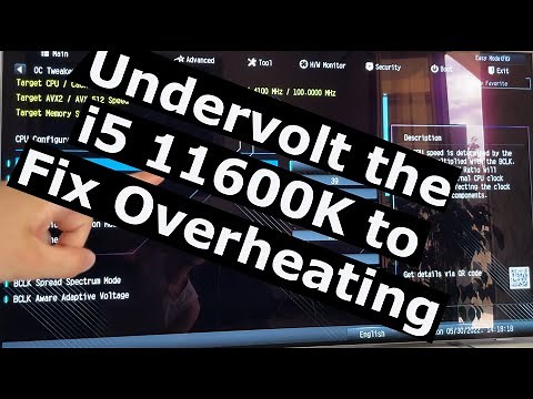 Overheating i5 11600K Fix | Undervolting Tutorial | Overclock to 4.7Ghz all-core