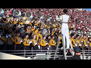 11-29-2025 The LSU Tiger Marching Band play their infamous "Pregame Salute-Touchdown for LSU"