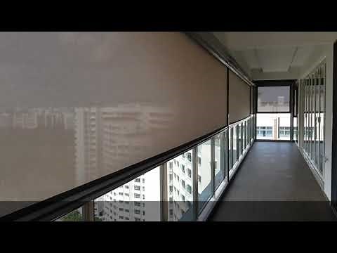 Motorised Ziptrak® Outdoor Blinds