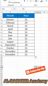 86 reactions · 16 shares | How to calculate Days in Different Months in Ms Excel in shorts. #al_basheer_academy #computer_short_course #15_years_completed #education #msexceltutorial #msexceltips #msexcelshortcutkeys #msexcelformulas #msexceltricks #shorts #shortsvideos #trendingvideo | Al Basheer Academy of Science and Computer Center | Facebook