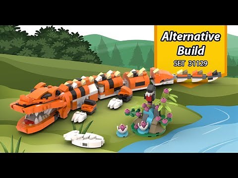 Lego Crocodile 31129 Alternative Build MOC