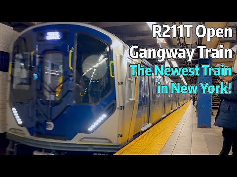 ⁴ᴷ⁶⁰ New Prototype R211T Open Gangway Train Testing for the First Time!