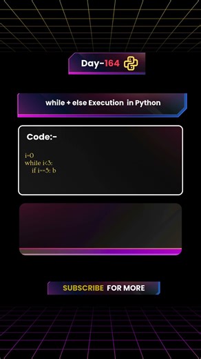 Python While-Else Trick #shorts #python #coding #tech