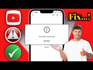 YouTubeで「エラーが発生しました。再試行してください」というエラーを修正する方法 | 100%有効な解決策（2025年版ガイド）