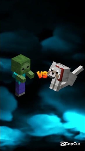 Minecraft dog vs All mobs .#minecraft #minecraftshorts