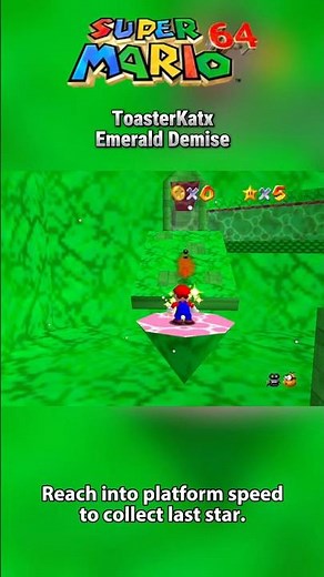 Super Mario 64 ToasterKatx: Emerald Demise #PlatformSpeed
