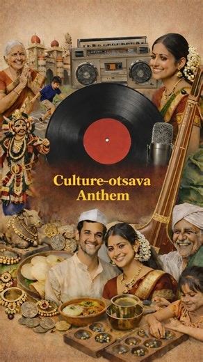 Vasanthi Hariprakash on Instagram: "🎶 Introducing the Culture-otsava Anthem. A song made to be felt, shared, and celebrated together 💛 A song for the people, by the people born from shared memories, everyday rituals, and the many ways Kannada culture lives within us 🌾✨ The Culture-otsava Anthem brings together what we eat, how we play, what we remember, and how we move forward into one sound that connects generations, communities, and stories. Culture-otsava is a two-day cultural festival tha
