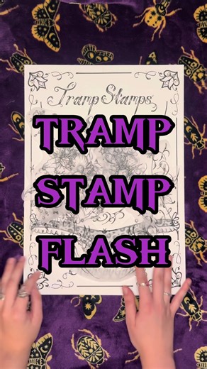 Unique Tramp Stamp Tattoo Designs by Stabsbygabs