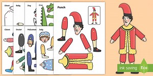 Split Pin (Punch And Judy Characters)