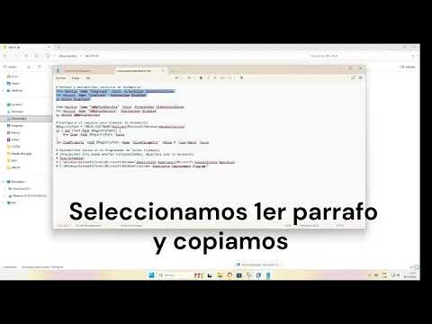 desactivar telemetria Win11 con script y powershell
