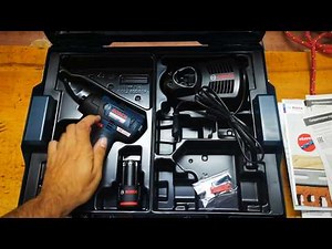 Unpacking / unboxing Cordless Impact Driver Bosch GDR 12V-110 06019E0005