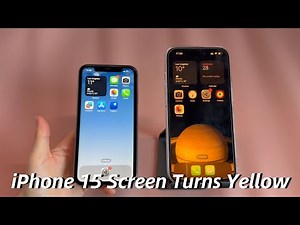 iPhone 15 Screen Has a Yellowish Tint Or Turns Yellow Completely? Here's How to Fix It