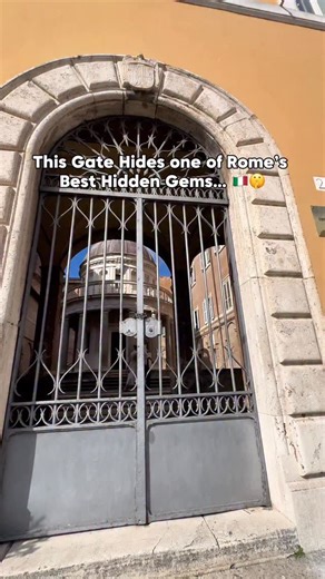 6.4K views · 804 reactions | The Smallest Church in Rome ✨  Built...