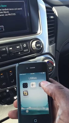 How to pair your phone using the Chevy Mylink system #2015chevysuburban#chevymylink