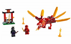 乐高 LEGO 71701 幻影忍者 凯的火焰飞龙 2020速拼评测