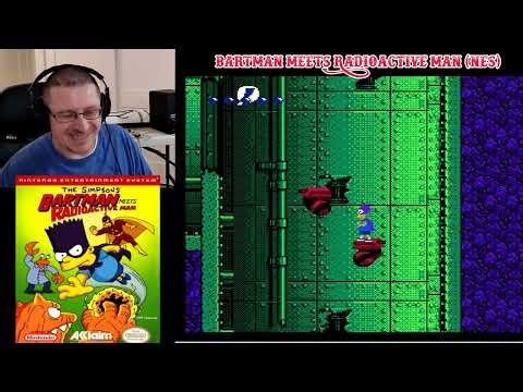 Real Time Playthrough: Bartman Meets Radioactive Man (NES)
