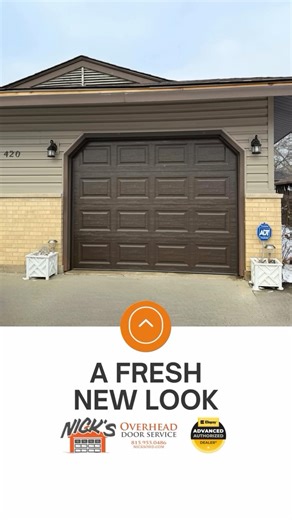 ✨ Another brand-new garage door installed! A fresh install makes a huge difference in curb appeal, security, and everyday reliability. At Nick’s Overhead Door Service, we take pride in clean installs, quality products, and making sure everything runs smooth from day one. Thinking about upgrading your garage door this year? Let’s make it happen. #nicksoverheaddoors #garagedoorinstallation #newgaragedoor #mchenrycounty #localcontractor | Nick's Overhead Door Service