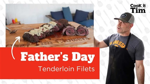 Easy charcoal grilled whole beef tenderloin recipe | How to trim and grill