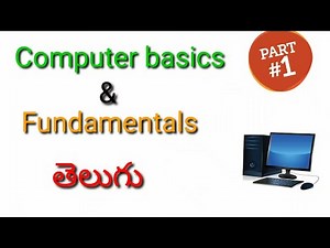 Computer basics & fundamentals in telugu || by Gnanesh || Mini Tech Telugu.