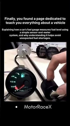 How Your Fuel Gauge Really Knows This #car #technology