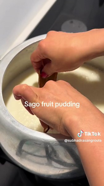 Sago Fruit Pudding Recipe for 20 Guests