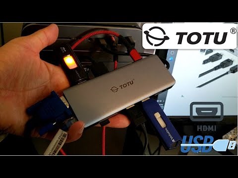 TOTU USB Type C 13 In 1 Hub Pro Review | Mini Docking Station