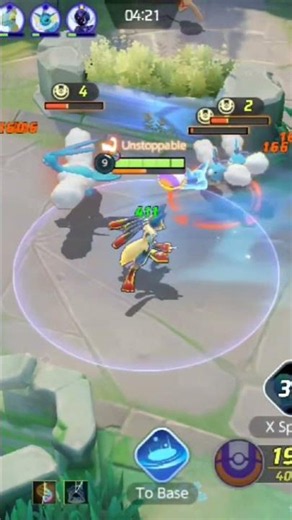 Pokemon Unite! Mega Lucario goes 1 on 1 with Dodrio!
