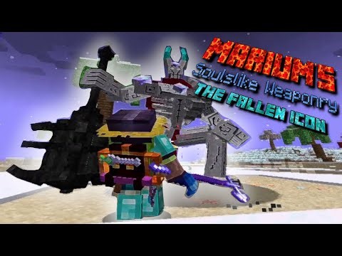 Raye VS Fallen Icon | Minecraft Prominence 2 RPG Hasturian Era Marium's Soulslike Weaponry