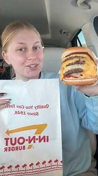 Trying EVERY secret menu item at in n out 😋😍 #innout #innoutburger #foodie