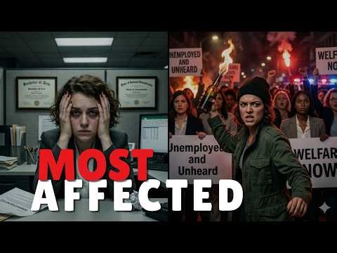 AI is Wiping Out the "Girlboss" (86% of Vulnerable Workers are Women)