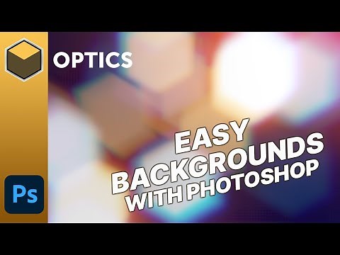 Create Easy Backgrounds with Photoshop & Boris FX Optics