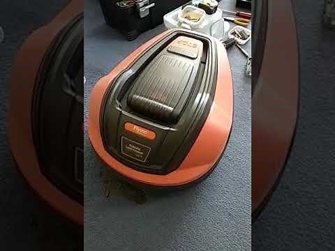 Opening Flymo 1200R and Replace/ Replacing Dead Dying Battery Pack - All steps shown