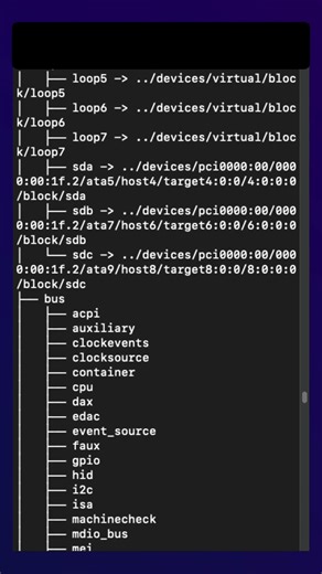 The /sys directory feeds many other tools!