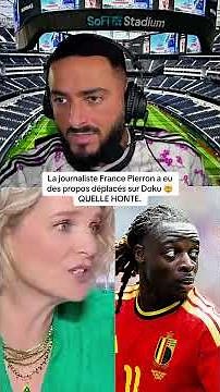 Journalist France Pierron made inappropriate comments about Doku 🤯 WHAT A DISGRACE.@L’immigré par...