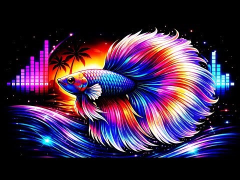 Beautiful Betta Fish Sleep Video 🌙✨ | Relaxation & Anxiety Relief