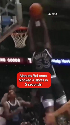 Manute Bol: Legendary Shot Blocker in NBA History