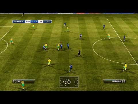FIFA 12 Career Mode EPL Manchester United Season 1 Round 26~27 Legendary Gameplay