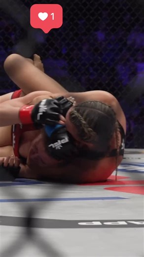 Combat Girls on Instagram: "Jenna Bishop with rear naked choke #rnc #wmma"