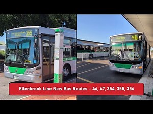 Ellenbrook Line New Bus Routes - 46, 47, 354, 355, 356