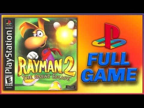 [PSX] Rayman 2: The Great Escape: Full Game Walkthrough / Longplay - HD