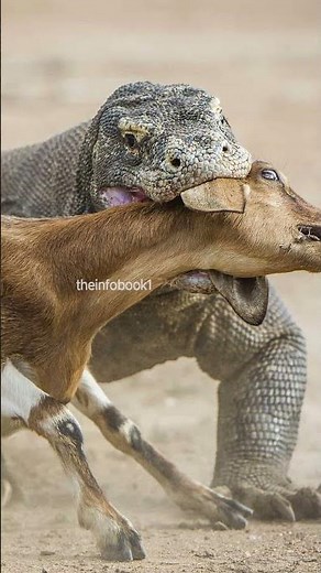 Komodo Dragons | The Largest Lizard In The World #shorts