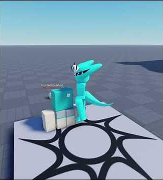 Roblox Script Showcase — Rainbow Friends Cyan