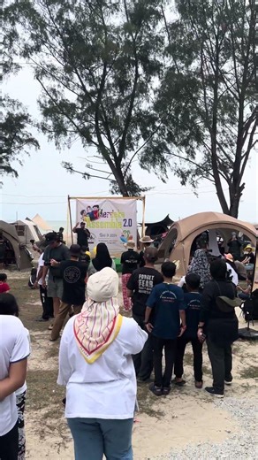 Pakcik Camping Bercamping bersama kawan kawan campers