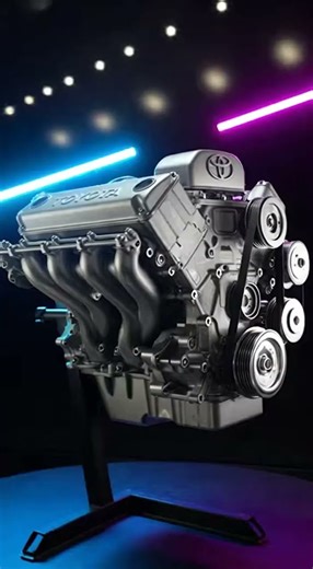 Toyota Engine CLEANER Than Showroom! Mirror Finish Rebuild (15 Seconds)