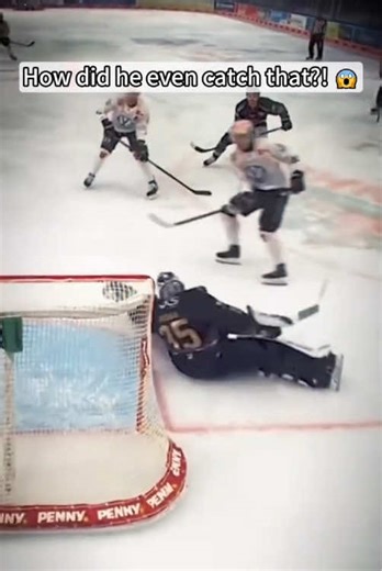 Incredible Ice Hockey Goalkeeper Saves