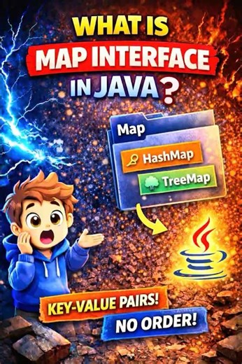 What is map interface in Java? #shorts #viral #java #learning #coding