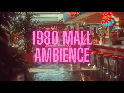 1980s Ambience | 1980s Mall – Nostalgic Retro Background for Studying, Relaxing & Escaping