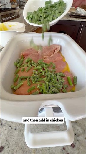 4 Ingredient Slow Cooker Chicken with Stuffing | Cozy Holiday Comfort Meal | #shorts