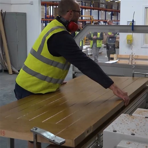 21K views · 73 reactions | Robin visits the XL Joinery Limited factory in Leeds to choose his doors for the Capel Build. #joinery #doors #construction | Skill Builder | Facebook